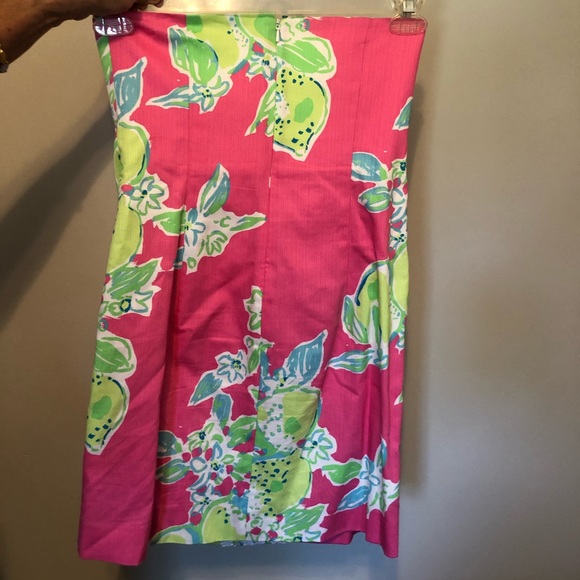 Lilly Pulitzer Strapless Dress Size 0 - Picture 2 of 2